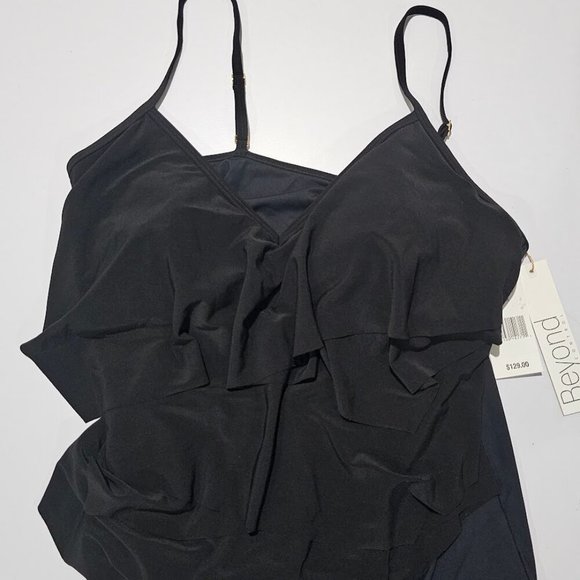 Beyond Control Solid Citizen Tiered One Piece Swimsuit - Picture 6 of 13
